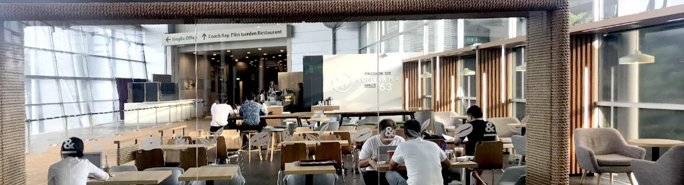 The Coffee Bean & Tea Leaf Singapore Expo Comfort Design Furniture